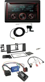 Pioneer 2DIN Lenkrad DAB USB CD Bluetooth Autoradio für BMW 5er E39 96-04 Aktivs