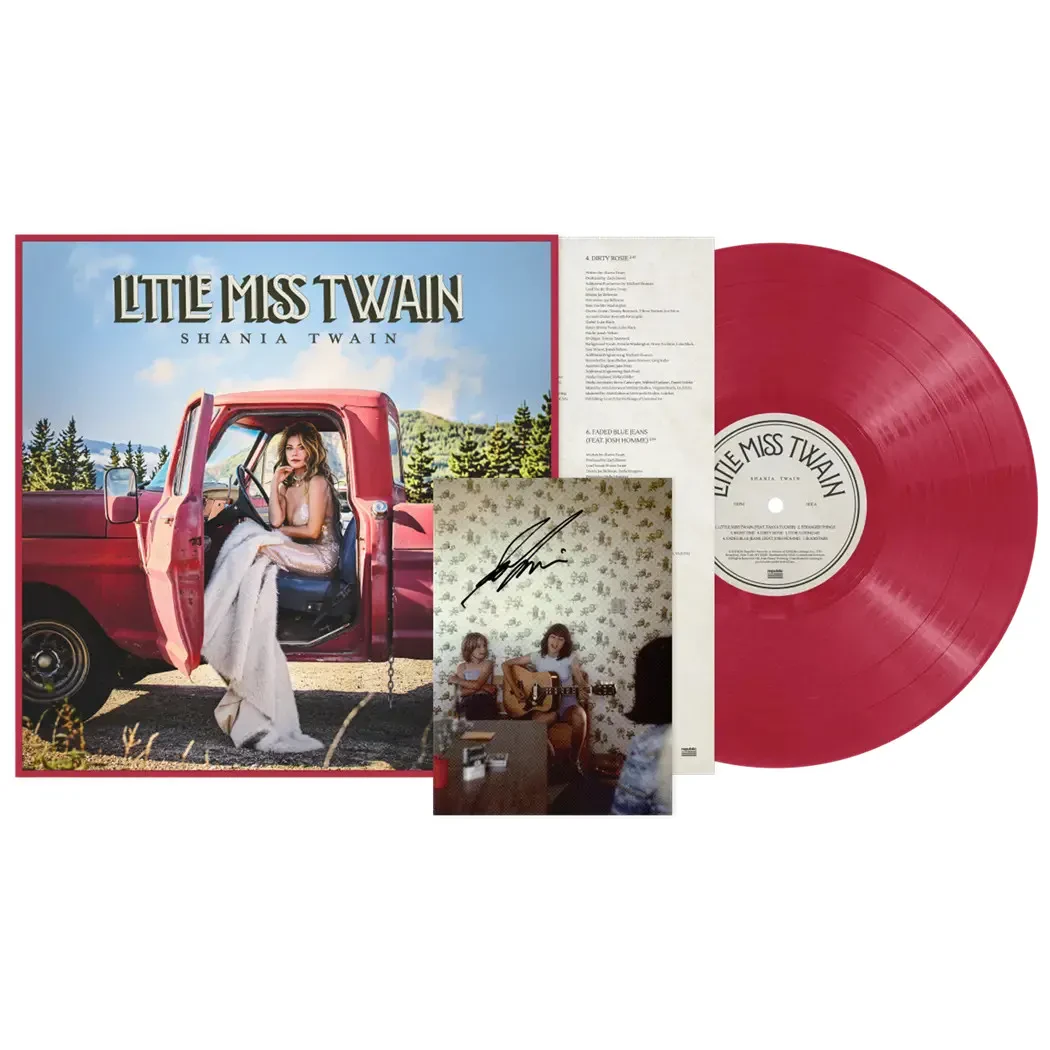 Shania Twain - Little Miss Twain [Indie-Exclusive Red Vinyl] [Autographed]