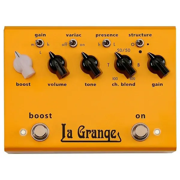 Педаль эффектов для электрогитары Bogner La Grange Overdrive + Boost Guitar Effects Pedal