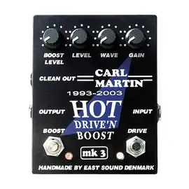 Педаль эффектов для электрогитары Carl Martin Hot Drive 'N Boost MK3