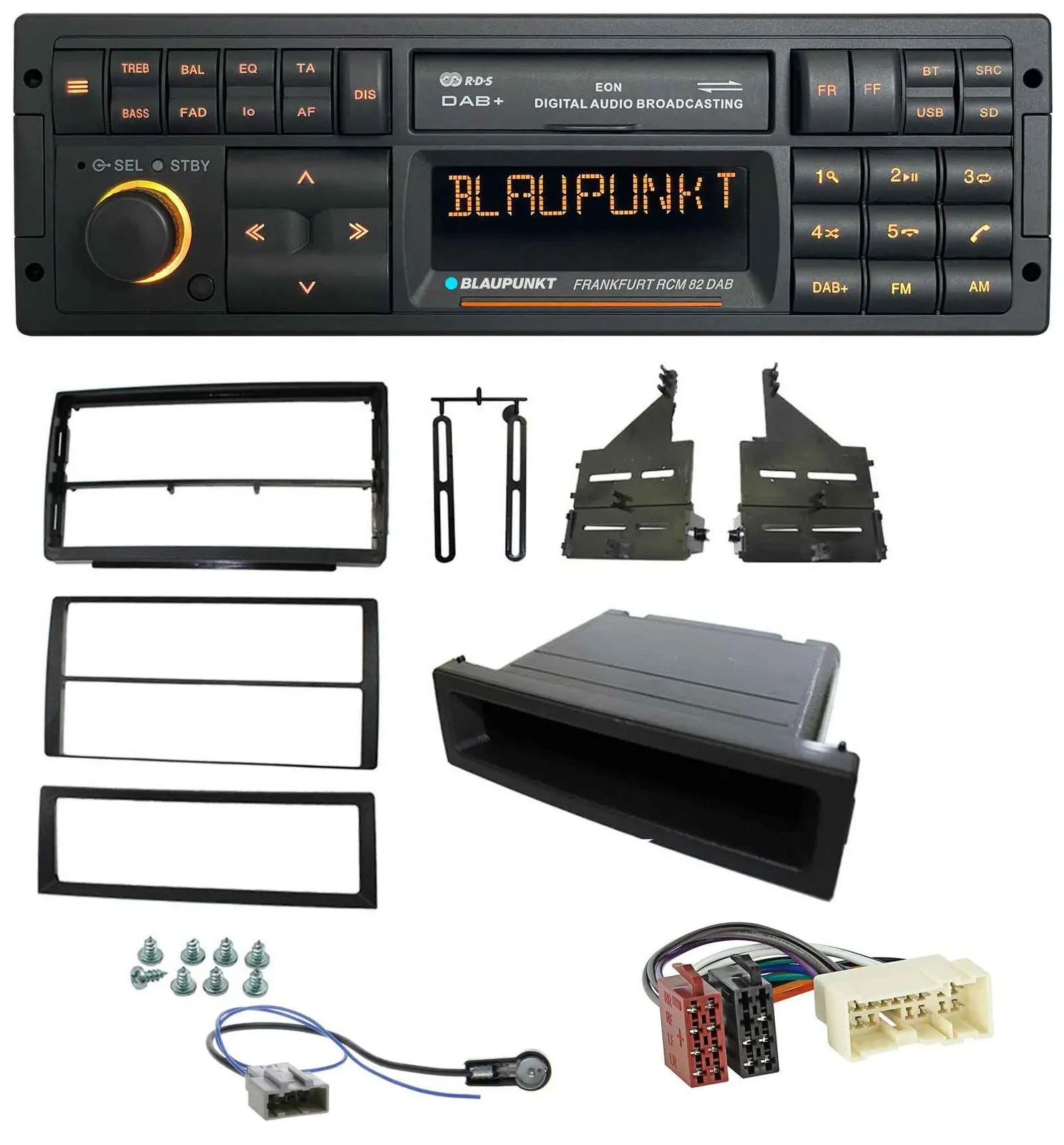 Blaupunkt USB DAB SD MP3 Bluetooth Autoradio für Nissan Altima (L31, 2005-2006)