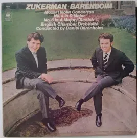 Виниловая пластинка Pinchas Zukerman – Zukerman Barenboim Mozart Violin Concertos Б/У