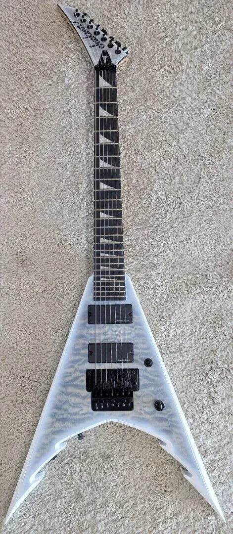 Jackson Pro Series Signature Corey Beaulieu King V KV7Q, Ebonyboard, Winterstorm