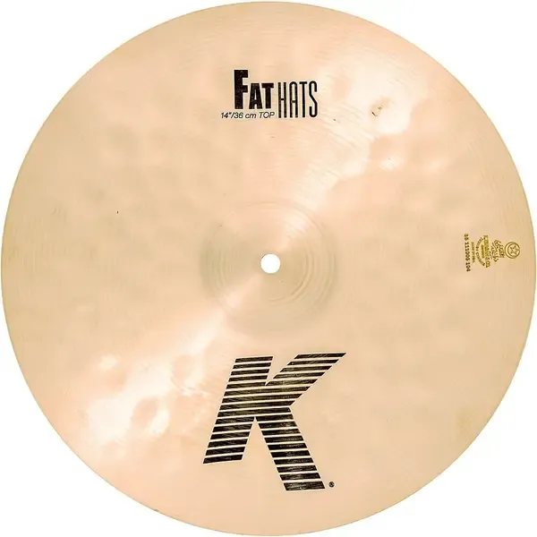 Тарелка барабанная Zildjian 14" K Fat Hat Hi-Hat Top