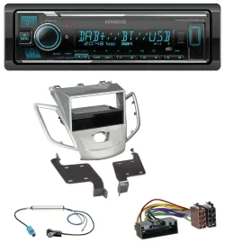 Kenwood Bluetooth MP3 DAB USB Autoradio für Ford Fiesta JA8 10-17 ohne Display s