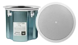 Б/У Пассивная акустическая система JBL CONTROL 18C/T 8", 60W, 70V, встраиваемая потолочная (набор, пара)