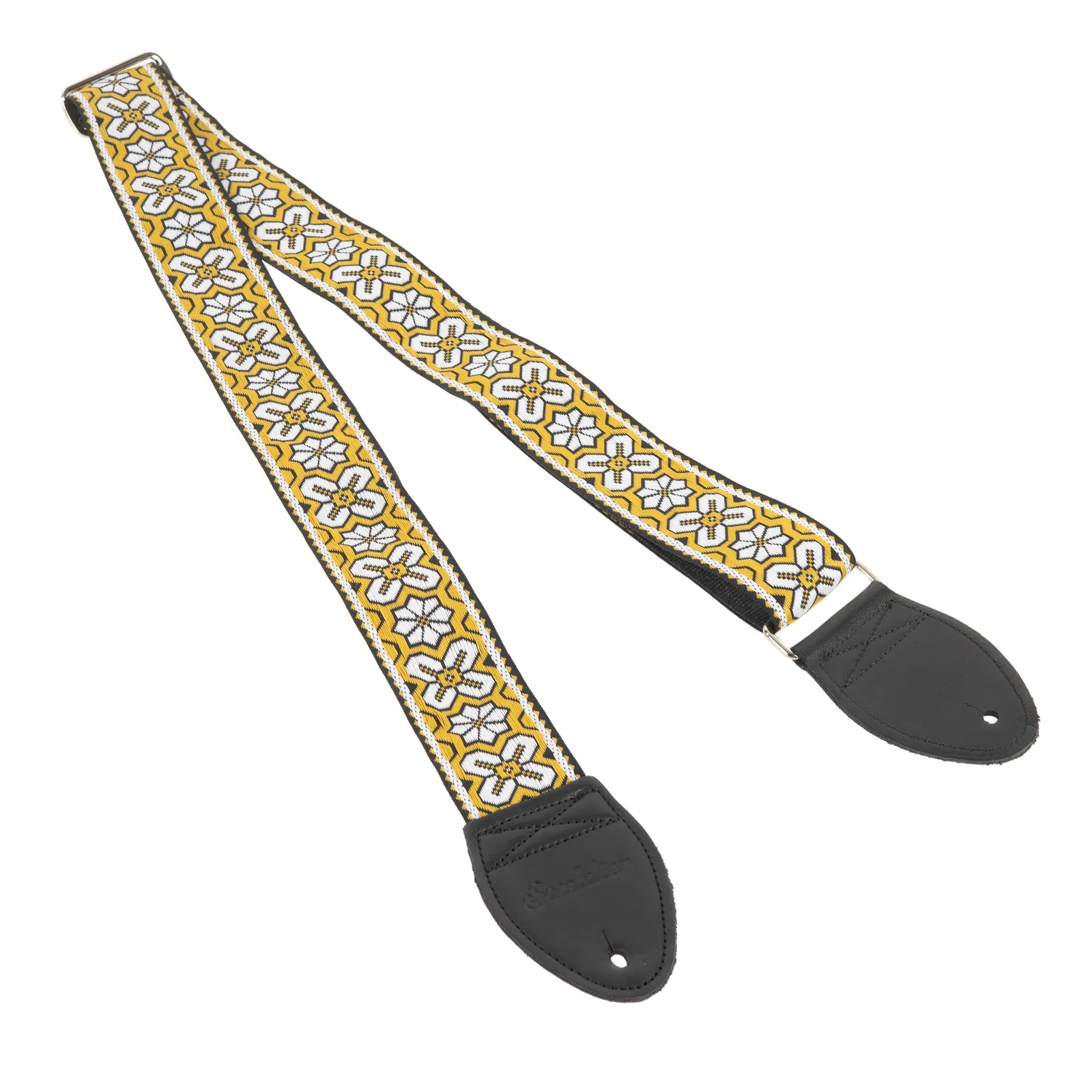 Ремень для гитары Souldier GS0944BK02BK Greenwich Yellow