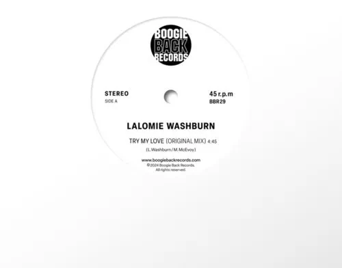 Виниловая пластинка Lalomie Washburn – Try My Love 7" (Релиз 2024)