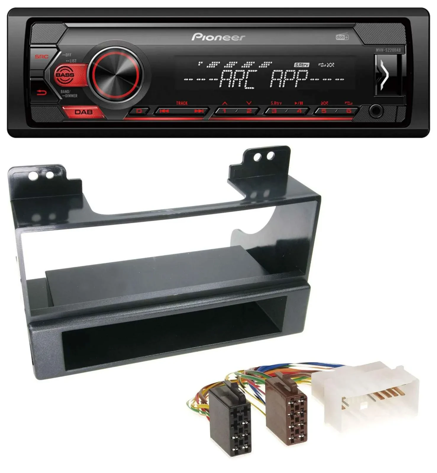 Автомагнитола для Kia Carnival (с 2006) Pioneer 1 DIN, DAB, MP3, USB, AUX