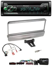 Автомагнитола Pioneer CD/USB/MP3, DAB для Ford Escort/Focus, серебристая