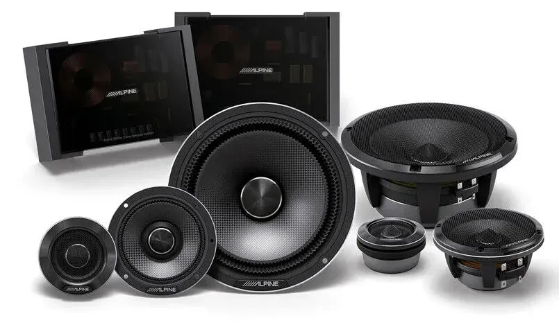 Пассивная акустическая система для авто Alpine HDZ-653 6.5" 3-полосная, компонентная, 200W RMS