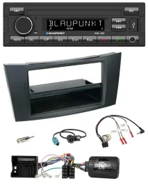 Blaupunkt USB DAB Bluetooth Lenkrad Autoradio für Mercedes CLS E-Kl. 2002-2008 W