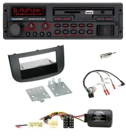 Blaupunkt SD Lenkrad USB Bluetooth DAB Autoradio für Mitsubishi Colt Z3B/Z3V/Z30