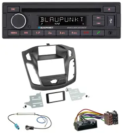 Blaupunkt USB DAB CD Bluetooth MP3 Autoradio für Ford Focus (DYB, 2011-2014)