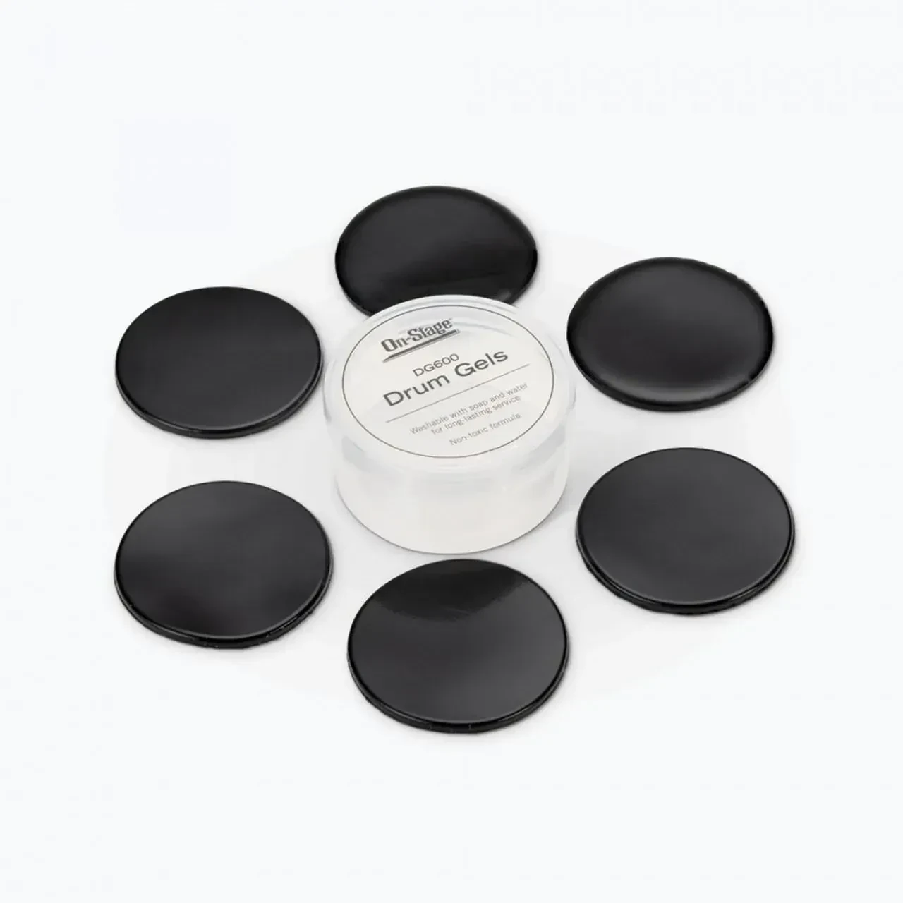 Демпфер для барабана OnStage DG600 Black (6 штук)