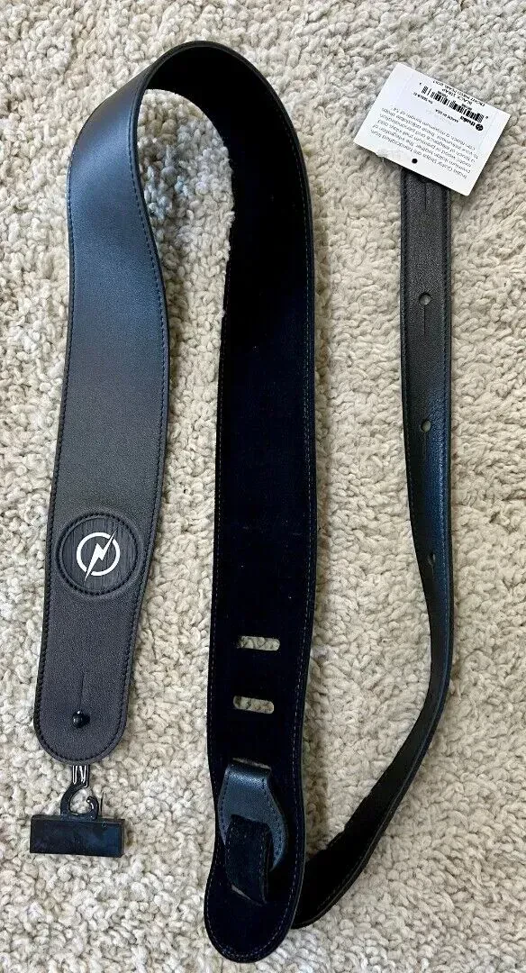 Ремень для гитары Thalia SBKLB-EI Black Leather