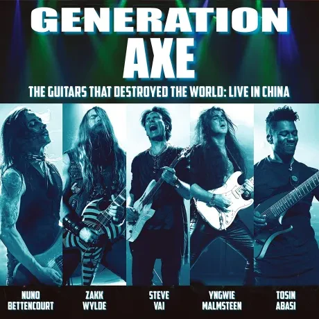 STEVE VAI, ZAKK WYLDE, YNGWIE MALMSTEEN, NUNO BETTENCOURT, TOSIN ABASI - Generation Axe: The Guitars That Destroyed The World (Live in China) (CD, Digipak)
