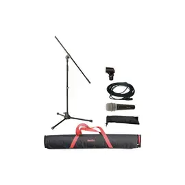 Набор Superlux MSK10B-P: микрофон D10B с чехлом и держателем, стойка с чехлом