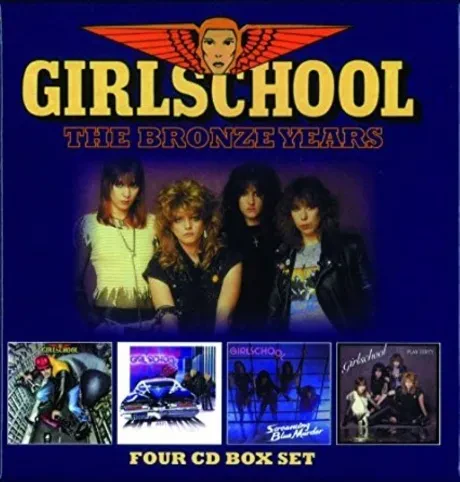 GIRLSCHOOL - The Bronze Years (4CD)