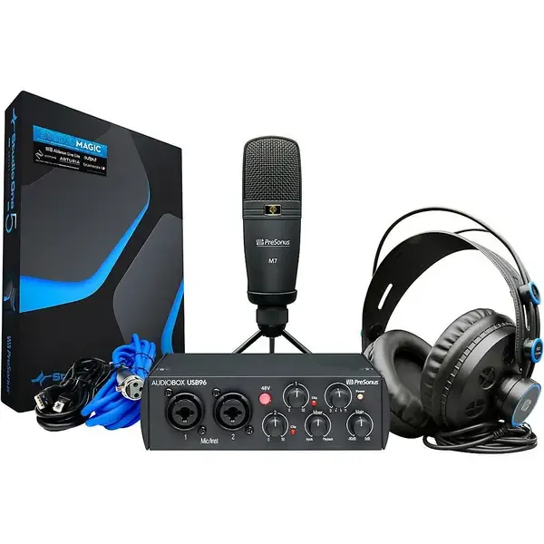 PreSonus AudioBox 96 Studio Bundle, 25th Anniversary Edition