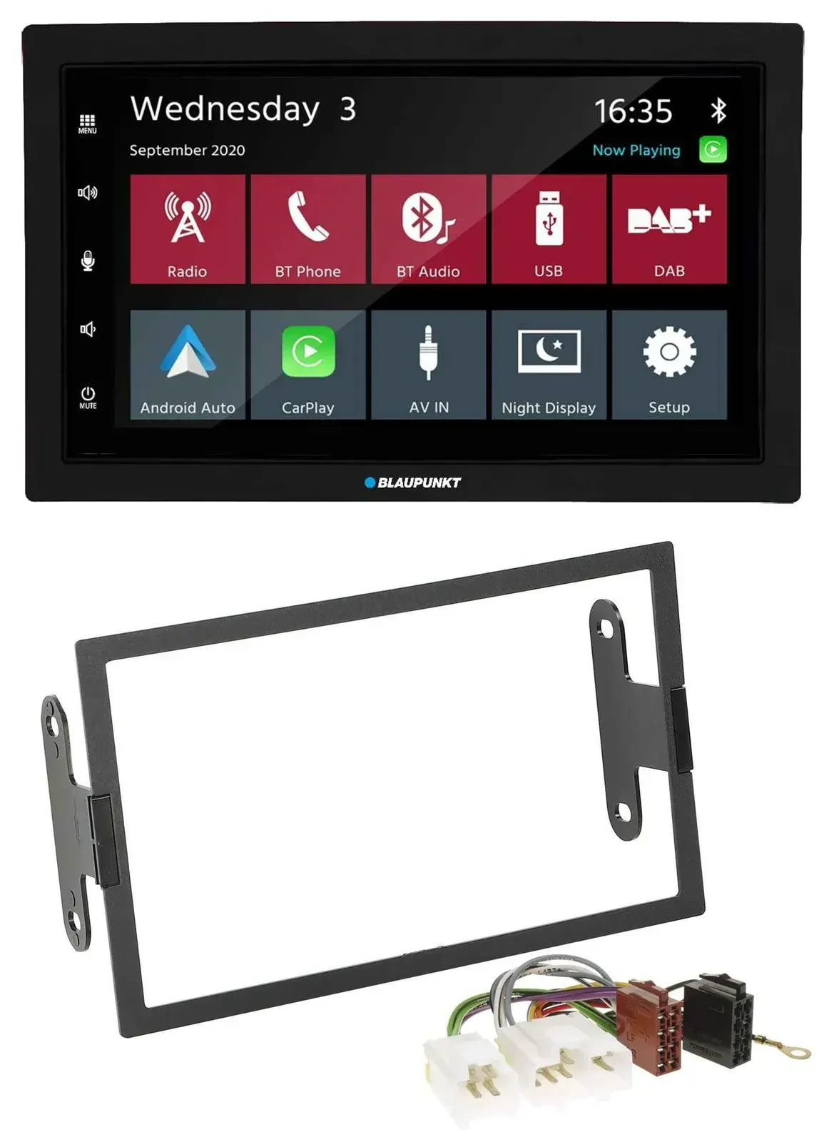 Blaupunkt DAB Bluetooth USB MP3 2DIN Autoradio für Nissan Pathfinder Quest Sentr