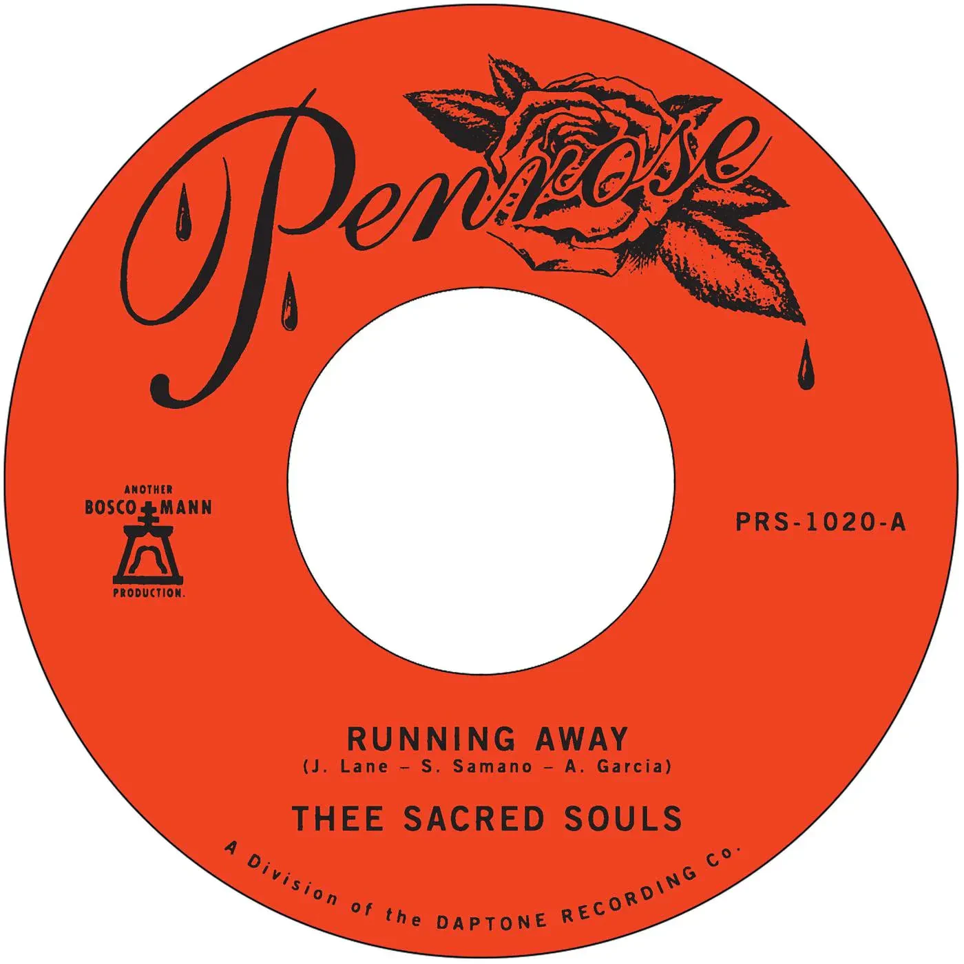 Виниловая пластинка Thee Sacred Souls – Running Away / Love Comes Easy (Релиз 2023)