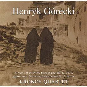CD-диск KRONOS QUARTET – Henryk Gorecki: String Quartets 1,2: Already It Is Dusk: Quasi Una Fantasia