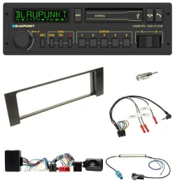 Blaupunkt USB DAB Bluetooth Lenkrad Autoradio für Audi A4 B6 00-04 Bose Vollakti