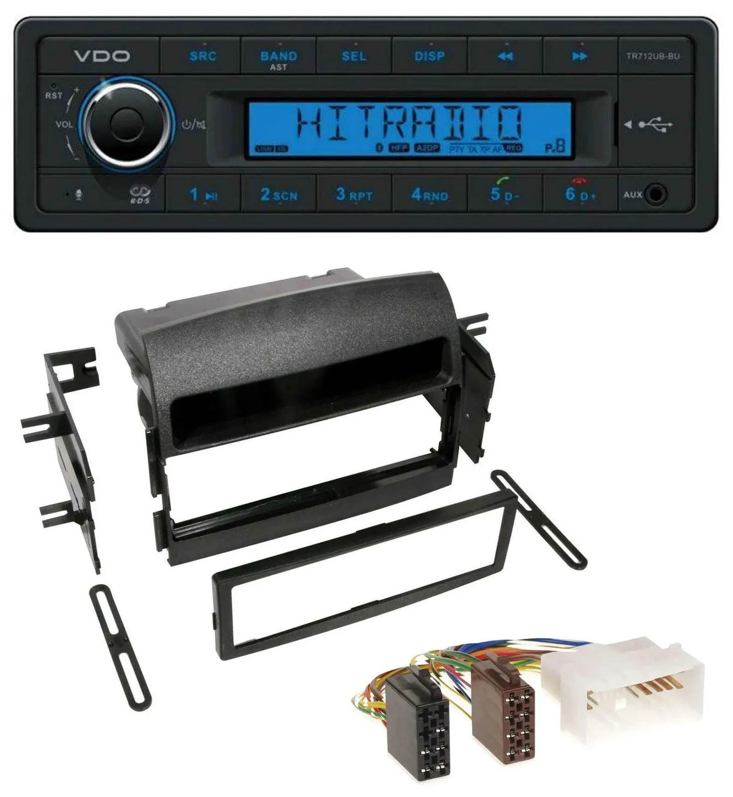 VDO Bluetooth AUX USB MP3 Autoradio für Hyundai Sonata (NF, 2005-2008)