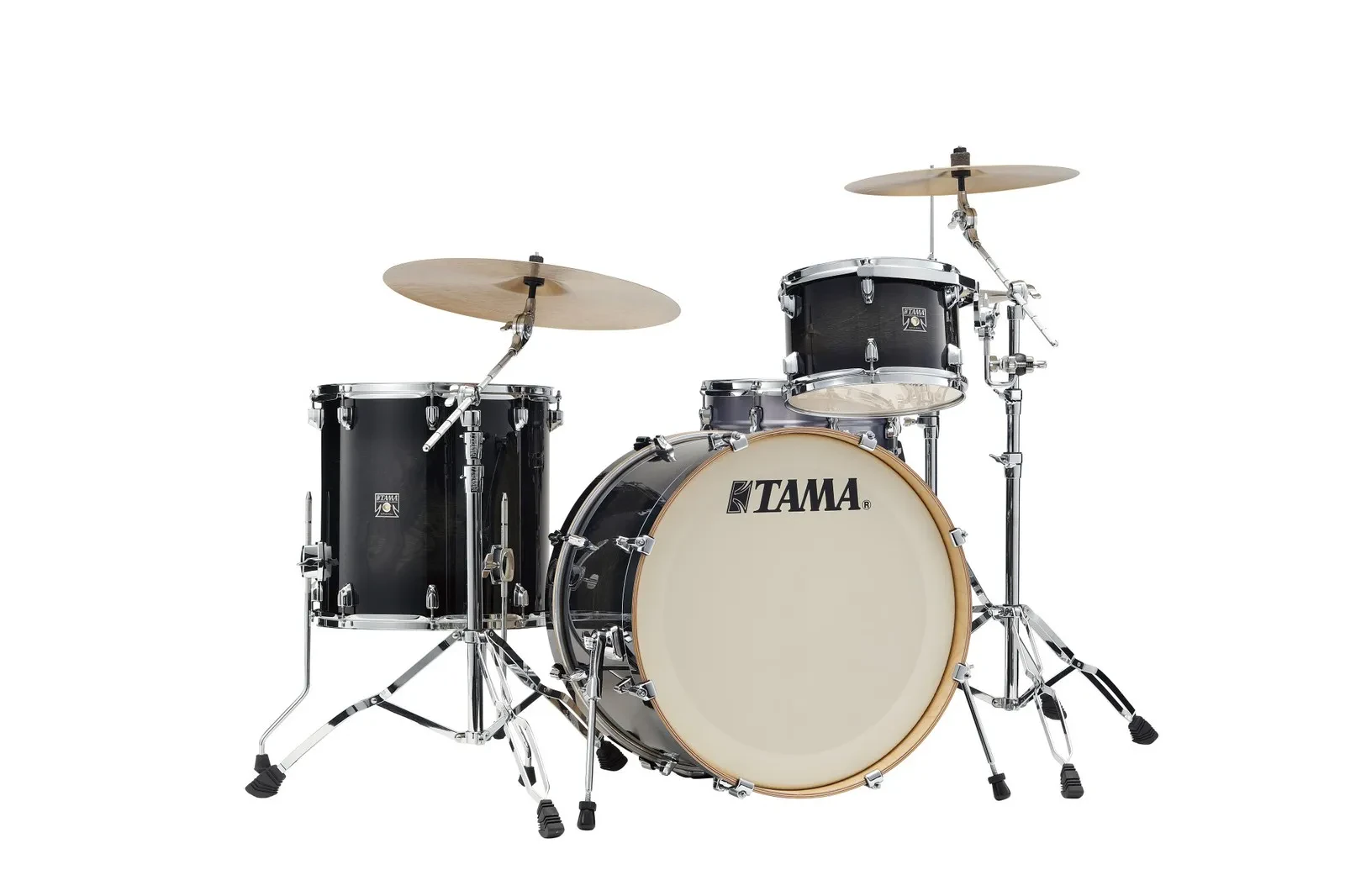 Ударная установка TAMA Superstar Classic CL32RZ прозрачный чёрный (набор, 3 шт.)