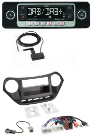 Dietz DAB Bluetooth USB MP3 Autoradio für Hyundai i10 (ab 2013) AUX USB