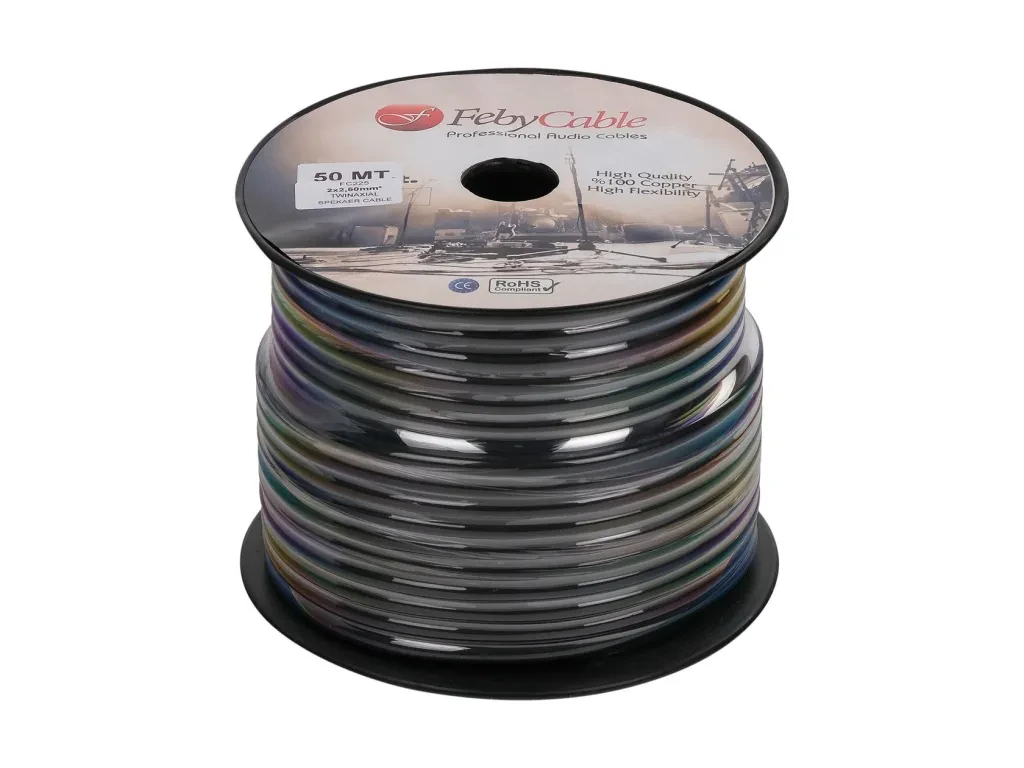 Кабель в бухте Feby Cable FC225BK-100 Black 100 м