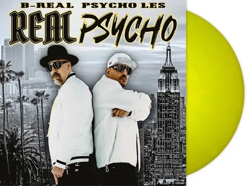 Виниловая пластинка B-Real & Psycho Les – Real Psycho, жёлтый винил (Релиз 2025)