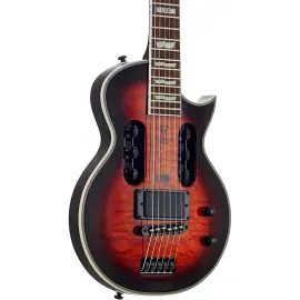 Traveler Guitar LTD EC1 Deluxe Electric Guitar  Dark Brown Sunburst