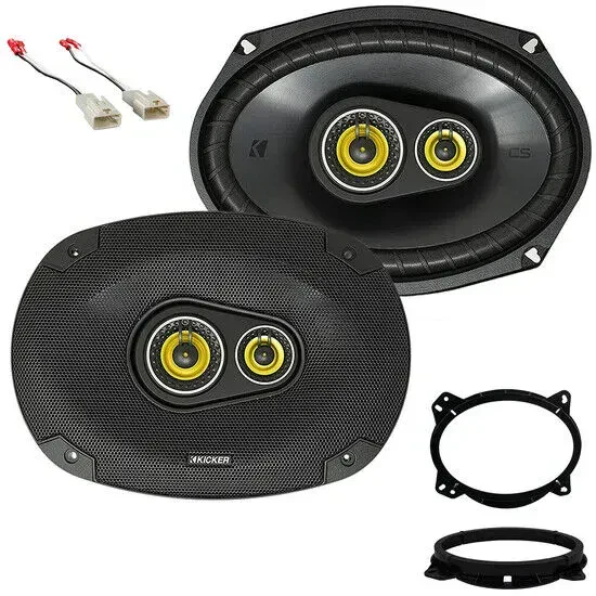 Автомобильные динамики для Toyota FJ Cruiser (2007–2014), передние двери Kicker (набор)