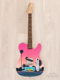 Электрогитара Fender Japan Art Canvas Esquire S Hiroshi Nagai No 2 w/case Japan 2022