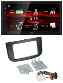 JVC USB Bluetooth MP3 DAB 2DIN Autoradio für Mitsubishi Colt 2008-2012