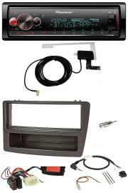 Pioneer Bluetooth DAB USB Lenkrad Autoradio für Honda Civic 04-06 anthrazit