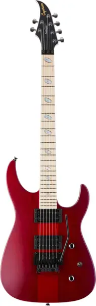 Электрогитара Caparison Dellinger II Prominence MF Transparent Spectrum Red