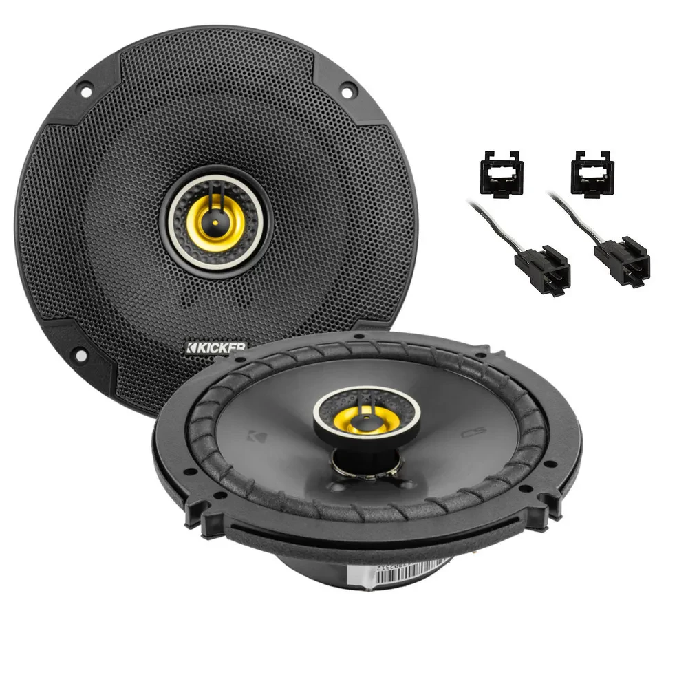 Jeep Cherokee 1997-2001 Kicker Rear Factory Speaker Replacement Package