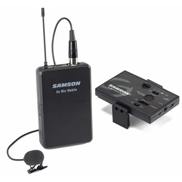 Микрофонная радиосистема Samson Go Mic Mobile 2.4GHz Beltpack Transmitter and LM8 Lavalier Microphone