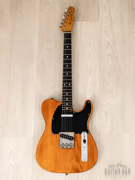 Электрогитара Fender Telecaster 1962 Vintage Reissue TL62-600 SS Charcoal Burst w/gigbag Japan 1991