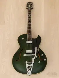 Электрогитара полуакустическая Guild Emerald Star Starfire III HH Emerald Green w/case USA 1963