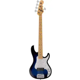 Бас-гитара G&L Fullerton Deluxe Kiloton 5 Blueburst