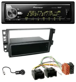 Pioneer Bluetooth USB DAB MP3 Autoradio für Chevrolet Aveo Epica Captiva 06-11