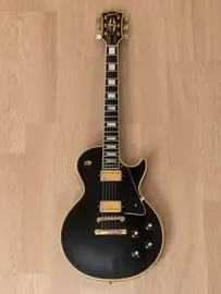 Электрогитара Gibson Les Paul Custom HH Black Beauty Ebony w/case USA 1969