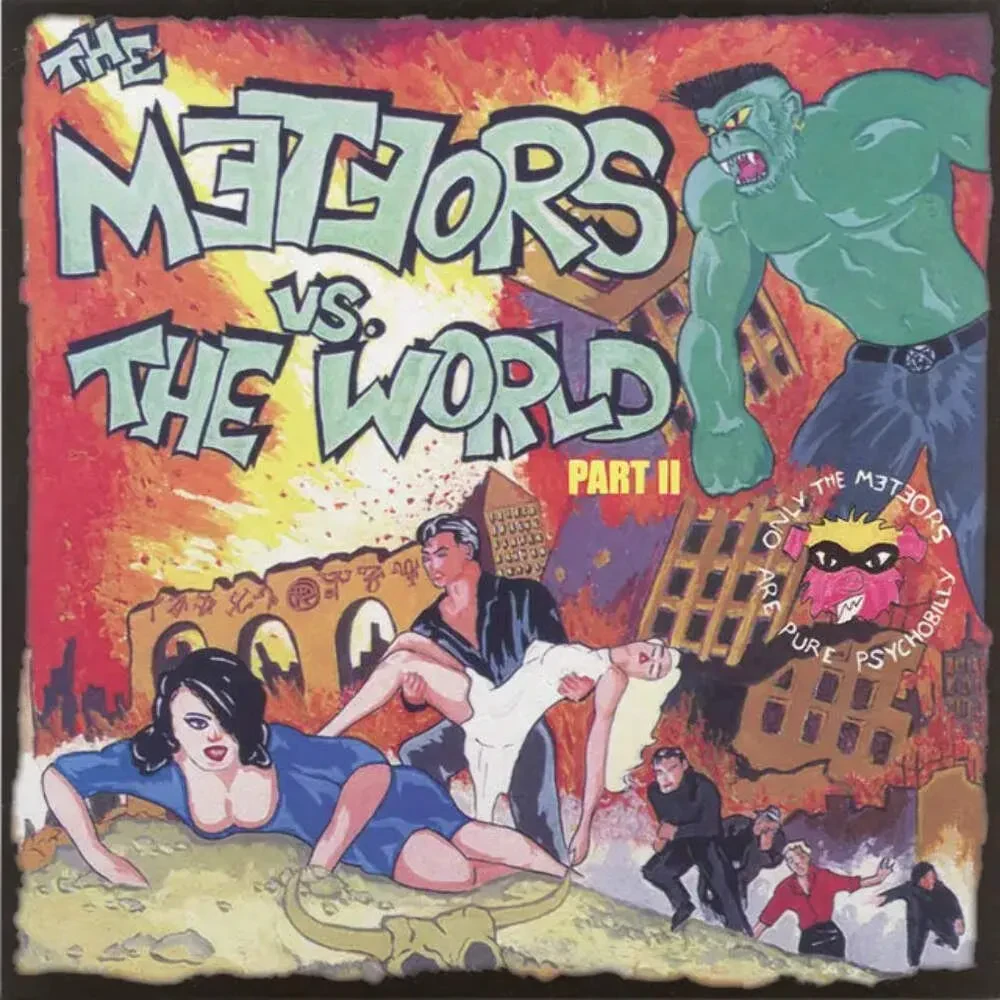 Виниловая пластинка The Meteors – The Meteors Vs. The World Part II Релиз 2025