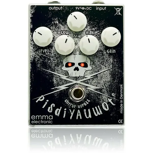 Педаль эффектов для электрогитары Emma Electronic PisdiYAUwot Metal Distortion Guitar Effects Pedal