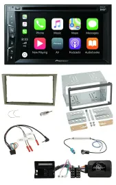 Pioneer Lenkrad USB DVD Bluetooth DAB 2DIN Autoradio für Opel Corsa D Astra H Za