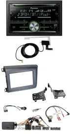 Pioneer CD USB Lenkrad Bluetooth 2DIN DAB Autoradio für Honda Civic US Modelle 2